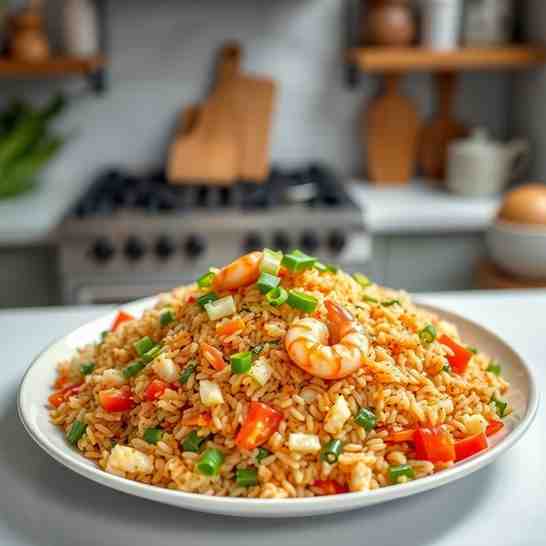 Healthy Fried Rice - Easy Malagasy Nasi Goreng